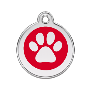 red paw
