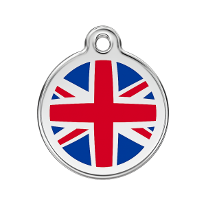 union jack dog tag